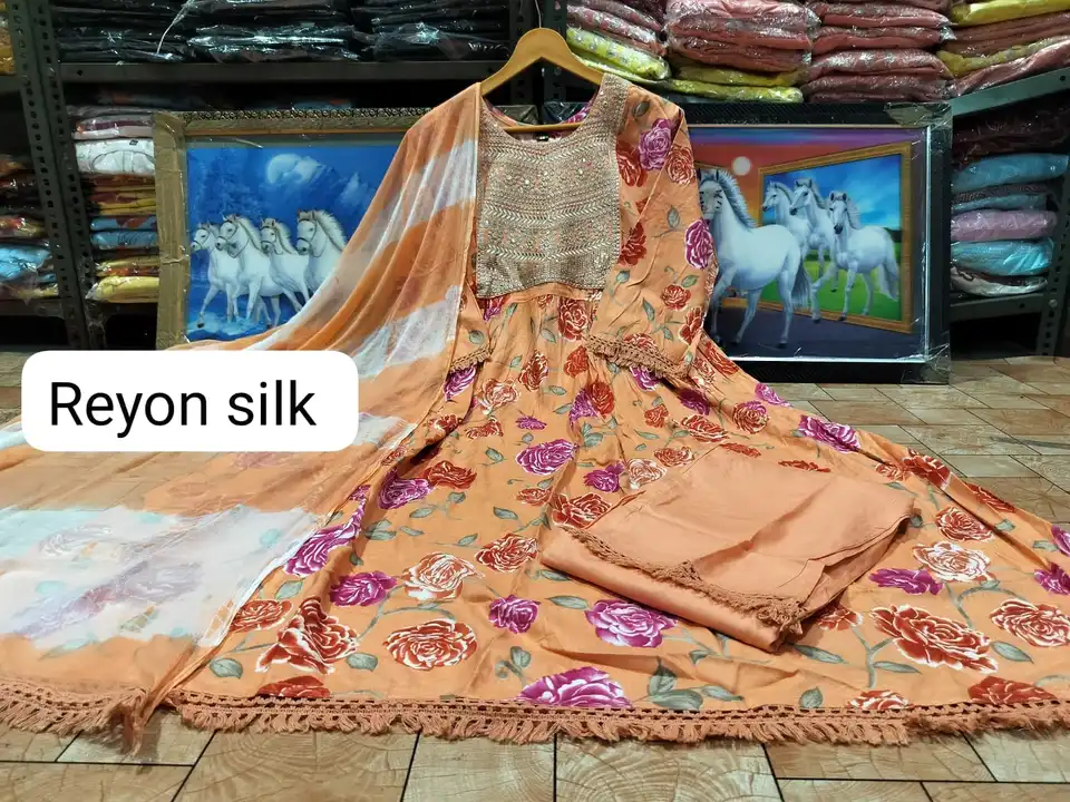 Reyon silk uploaded by Deepika Designer Saree on 8/5/2023