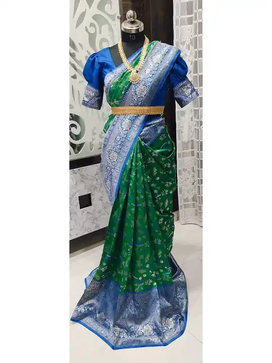 Saree + stitched blouse  uploaded by business on 8/5/2023
