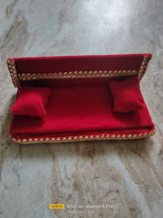 red kanha sofa uploaded by Jaipuriya creation on 8/5/2023