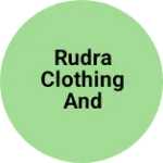 Business logo of Rudra clothing and footwear