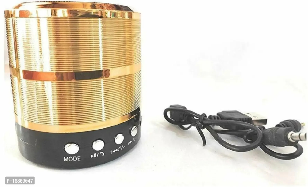 Exclusive golden colour wireless Bluetooth Speaker  uploaded by EvoTech on 8/5/2023