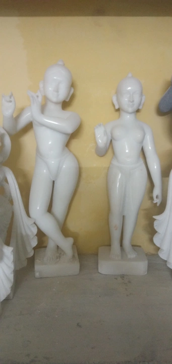 Radha Krishna white marble uploaded by business on 8/5/2023