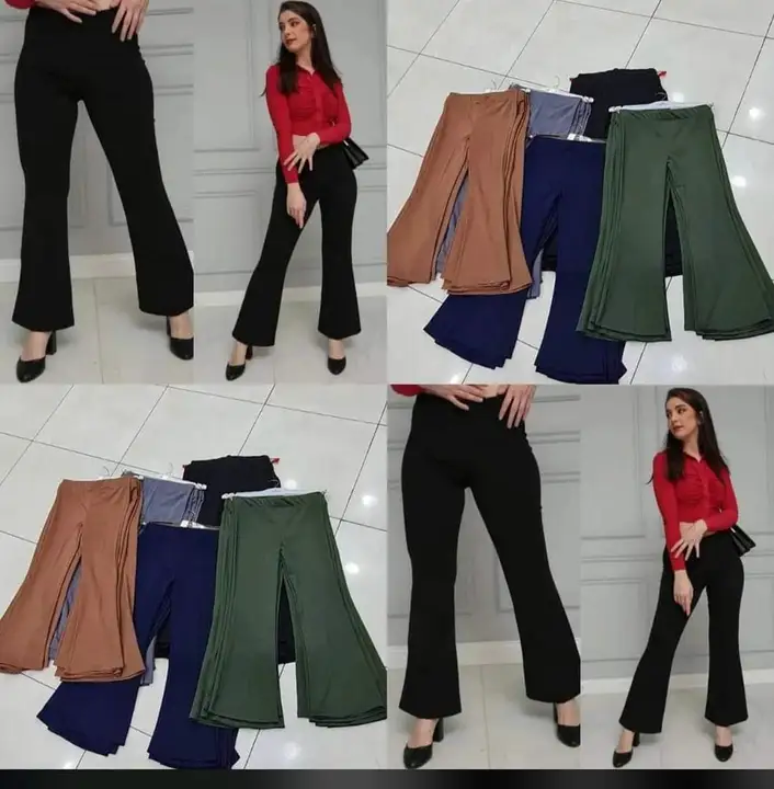 Women Trousers | Textile Fabric  | Trendy Collection |  uploaded by ELMA TRENDS on 8/5/2023