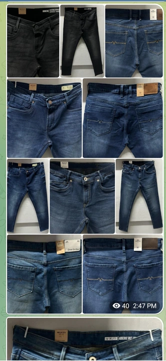 Mixed branded jeans uploaded by E DAD SHOP on 8/6/2023