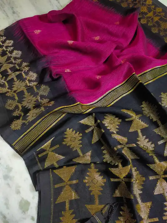 Linen by linen saree uploaded by business on 8/6/2023