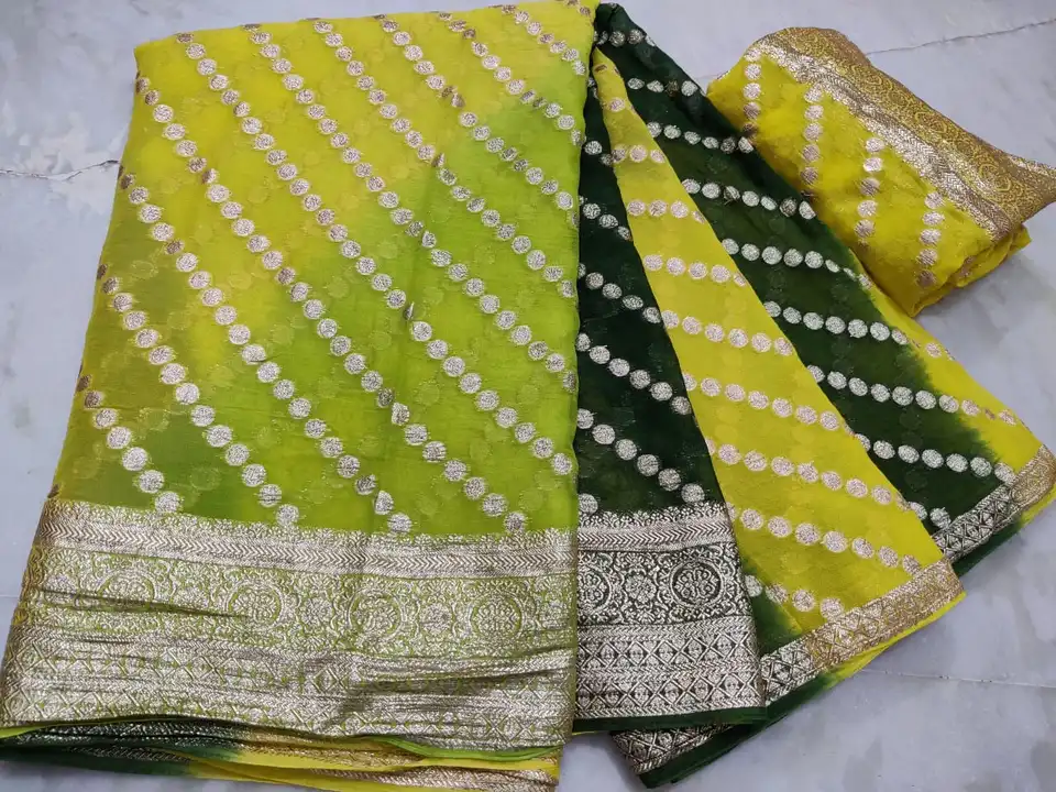 💖💖new Launching💖💖🥰🥰🥰🥰🥰🥰😍



🥰🥰big sele pure Georgette jaipuri die with beautiful rose  uploaded by Gotapatti manufacturer on 8/6/2023