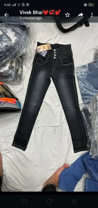 Ladies jeans size 28 30 32 34 uploaded by Krishna traders on 8/6/2023