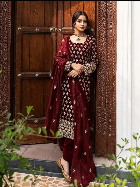 Kurti with dupatta and salwar  uploaded by Rohit creation on 8/6/2023