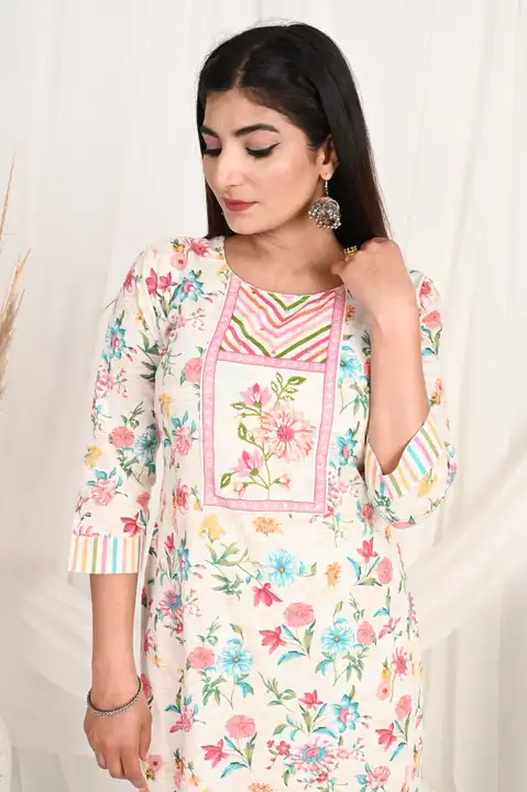 Floral print Readymade suits with Astar(lining)(ASC(31/7) uploaded by Sayyeda collection on 8/6/2023