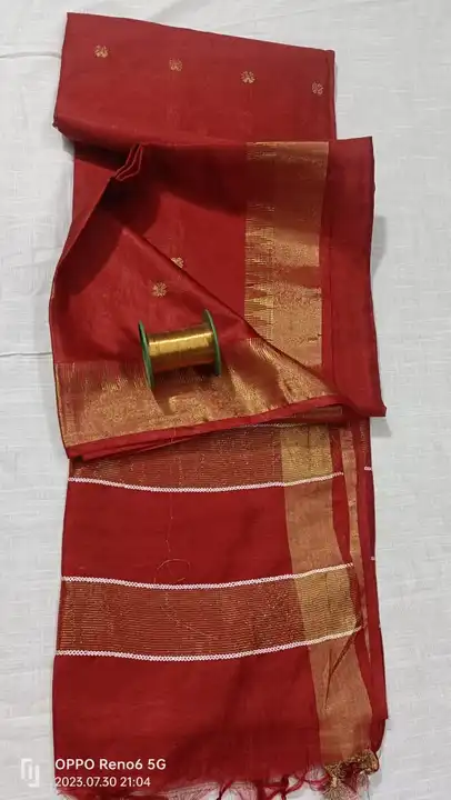 Art silk sarees weaved design  uploaded by business on 8/6/2023
