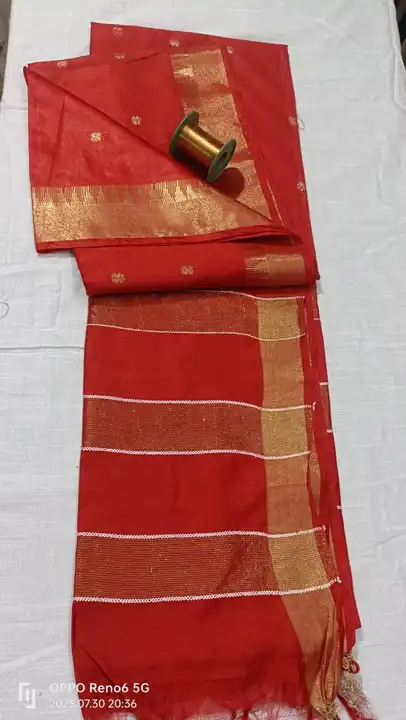 Art silk sarees weaved design  uploaded by Z A Fabrics on 8/6/2023