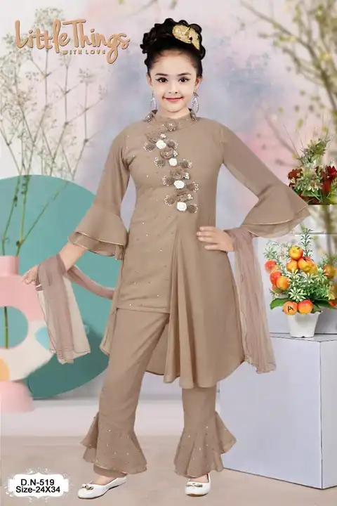24_34  SINGLE BOX PACKING  TRENDING TROUSER SUIT 😍😍 uploaded by NEW BOMBAY READYMADE KIDS WEAR on 8/6/2023