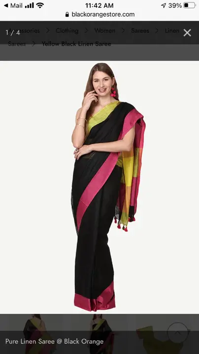Pure linen ghichh saree  uploaded by business on 8/6/2023