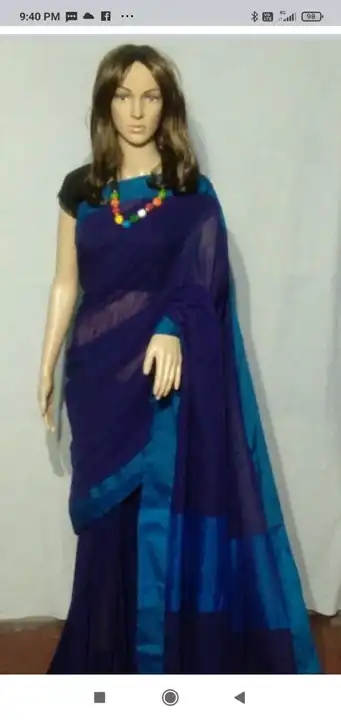 Pure linen ghichh saree  uploaded by Linen Saree Hub on 8/6/2023