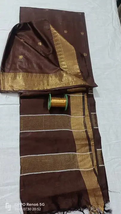 Kota Viscose silk saree with weaving boota design   uploaded by Kiran Textile on 8/6/2023