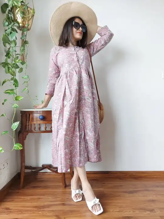 Long one piece dress  uploaded by Shree Ganeshay Handicraft on 8/6/2023