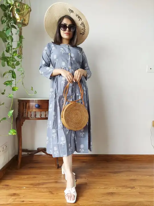Long one piece dress  uploaded by Shree Ganeshay Handicraft on 8/6/2023