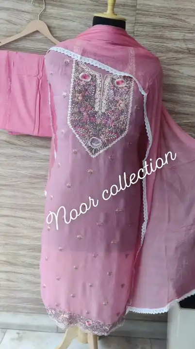 Pink Fabric: Georgette Beautiful Tops For Women at Rs 1250 in Bhiwani