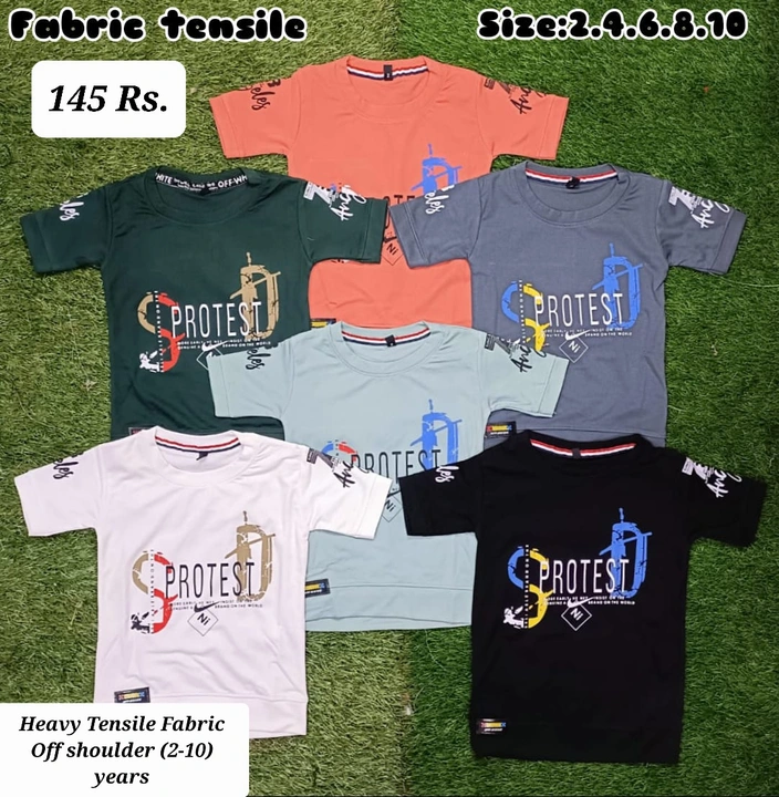 (Tensile Fabric) T-shirts uploaded by RISHABH TRADERS on 8/6/2023