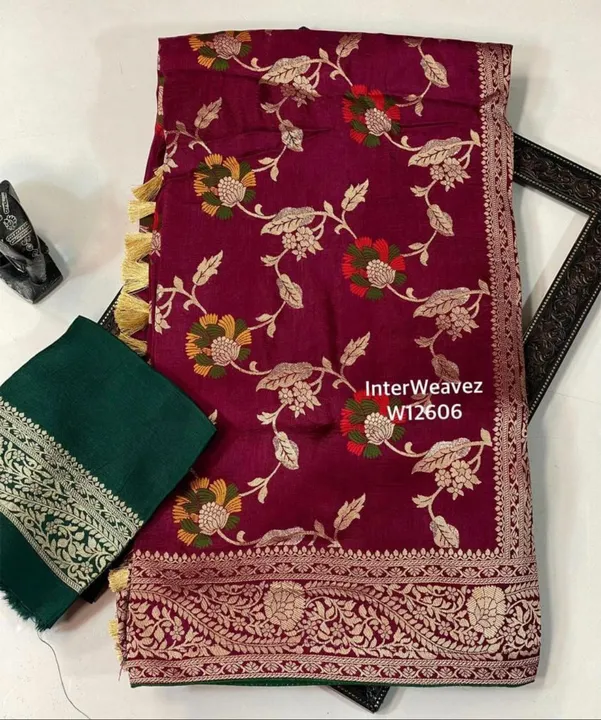 KN pure silk saree uploaded by business on 8/6/2023