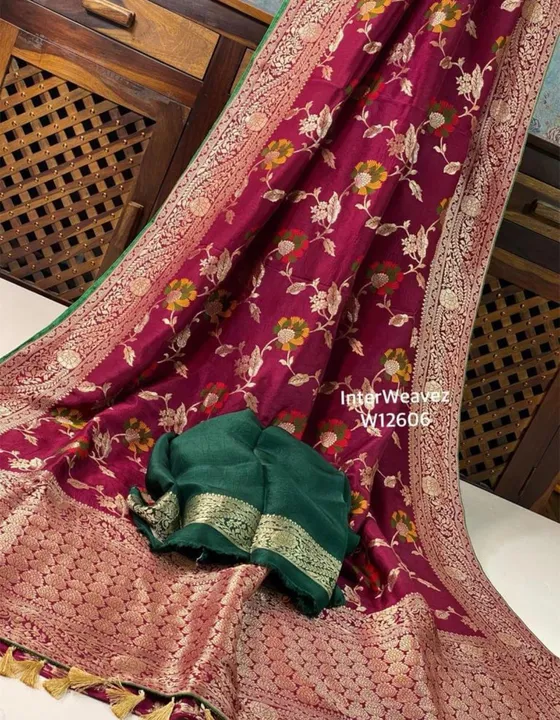 KN pure silk saree uploaded by ANJANA ENTERPRISE on 8/6/2023