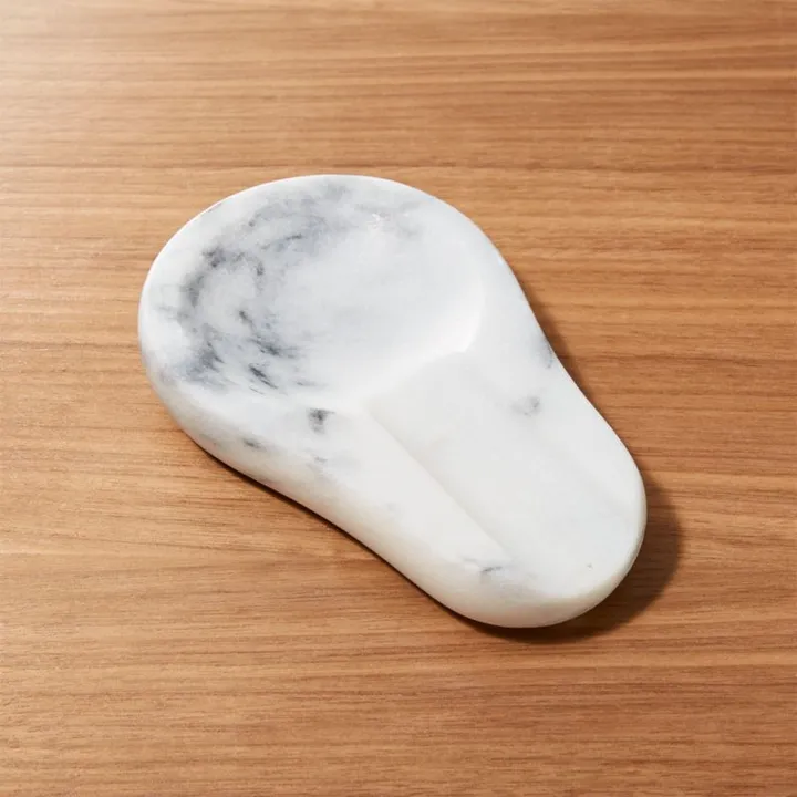 Marble spoon rest uploaded by Maa Bhagwati Stone Crafts on 8/6/2023