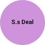 Business logo of S.s deal