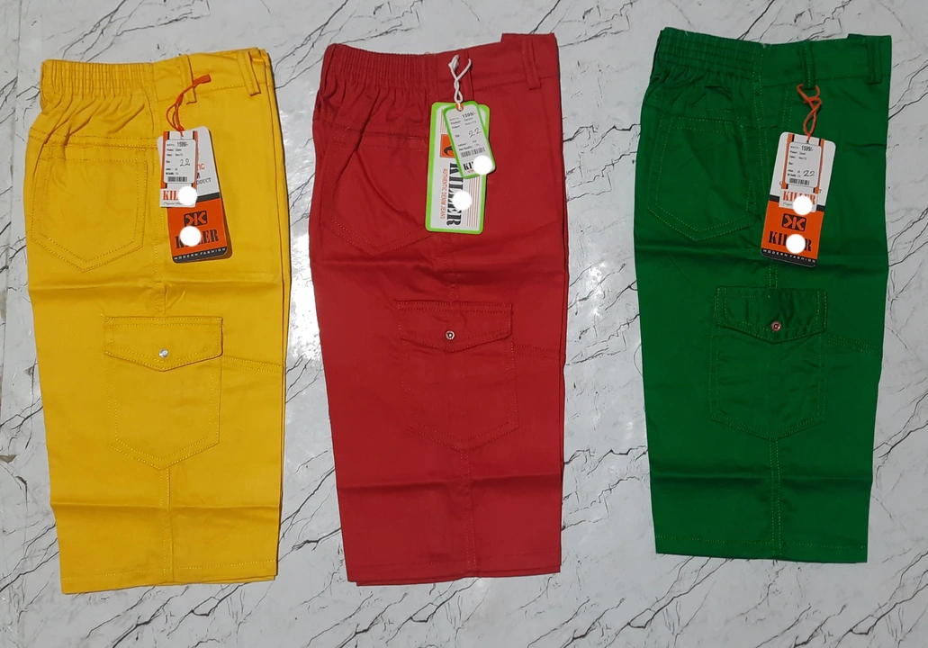 Kids 3 Quarter Pant Plain 28x34 uploaded by Bengal Solution Point on 8/6/2023