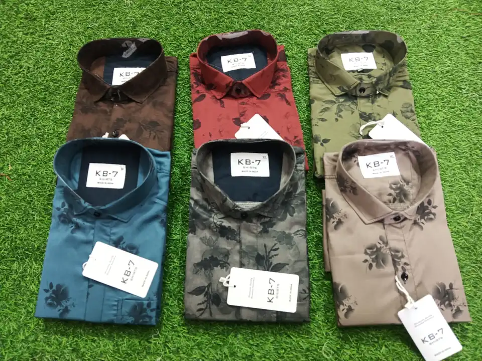 Mens shirts with flap paking size m to xl  uploaded by Sai pooja agencie on 8/6/2023