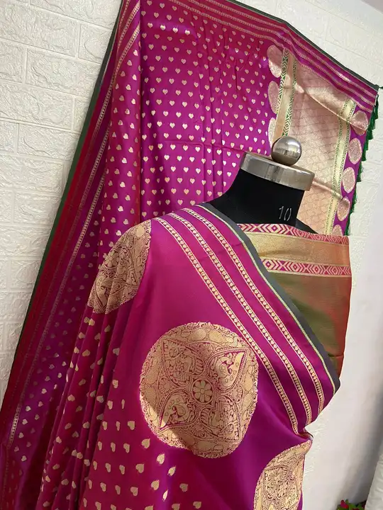 Soft silk saree uploaded by SAURYA LIFE STYLE on 8/6/2023