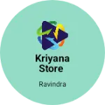 Business logo of Kriyana store