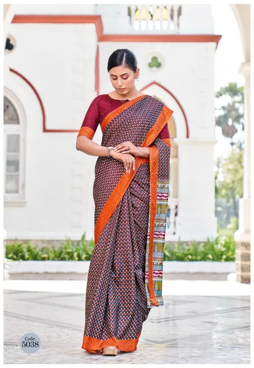 Uniform silk saree  uploaded by SAURYA LIFE STYLE on 8/6/2023