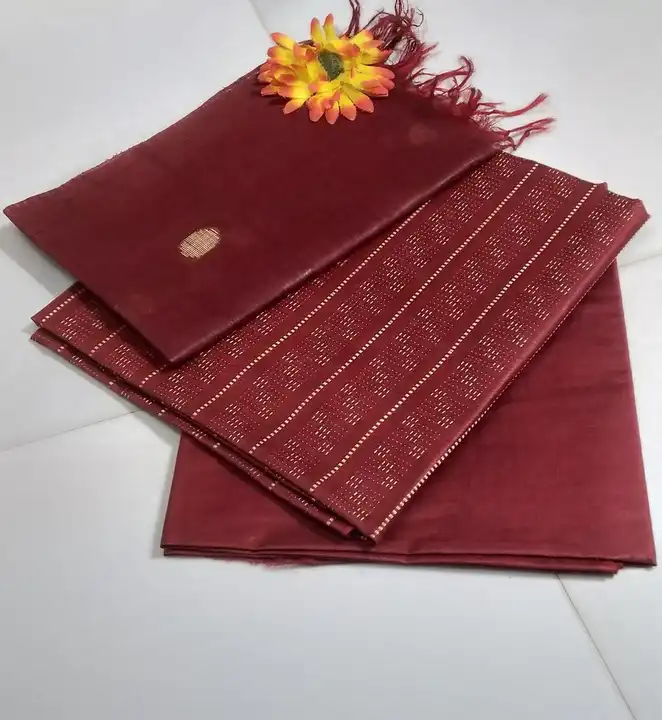 Katan Soft Silk Weaving Suit
 uploaded by Kiran Textile on 8/6/2023