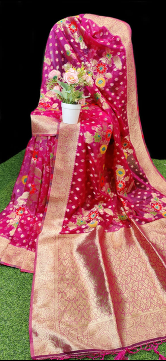 *PURE  FLOWER ORGANZA  SILK*

 uploaded by Prodect selling on 8/6/2023
