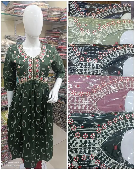 *Alya cut *size..l..xl..xxl uploaded by Shop no 4 baroda pristeg varachha on 8/6/2023