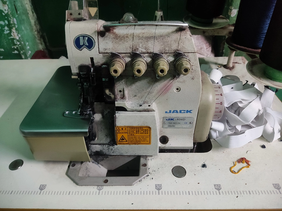 Zack fatlock machine 20000 overlock machine 15000 sewing machine 10000  uploaded by Stitching work bulk order (silai karkhana) on 8/6/2023