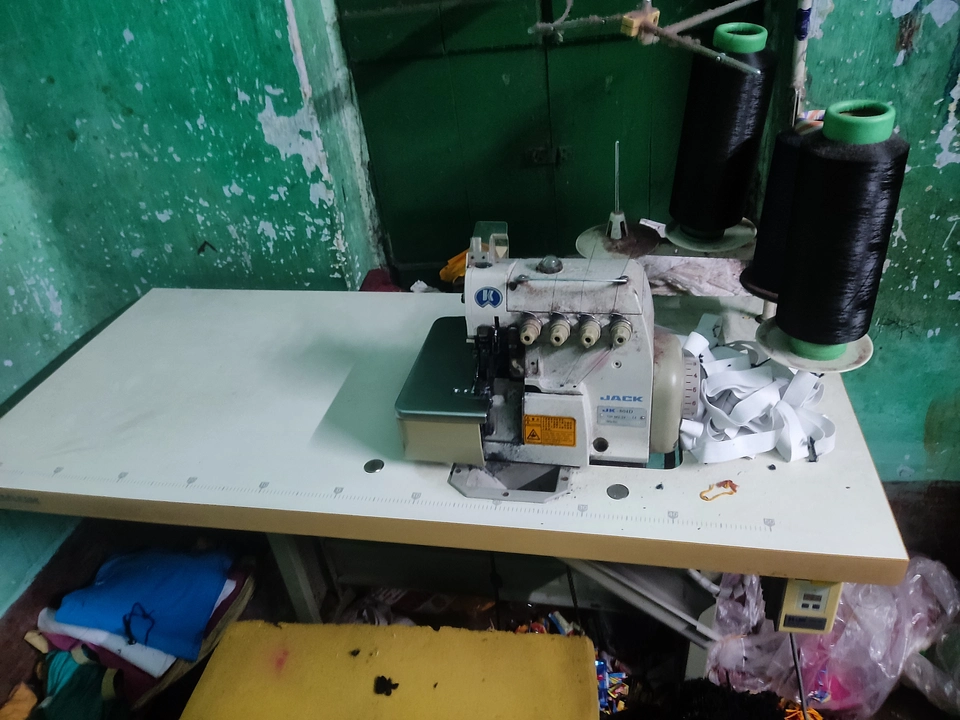 Zack fatlock machine 20000 overlock machine 15000 sewing machine 10000  uploaded by business on 8/6/2023
