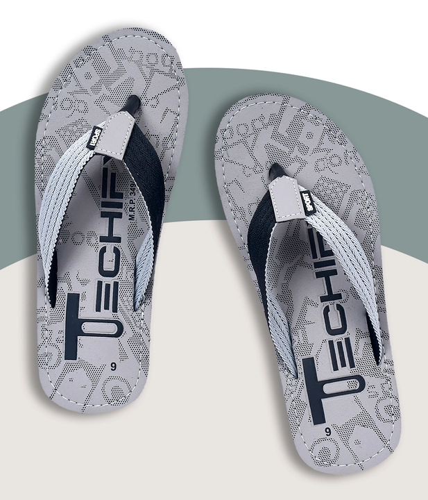 TECHIFY MENS FLIPFLOPS CHAPPAL DAILY CASUAL COMFORTABLE WEAR GREY COLOR 6 TO 10 SIZE uploaded by Techify Exports on 8/6/2023