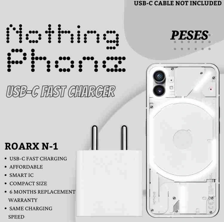 Mothing phone charger uploaded by business on 8/6/2023