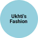 Business logo of Ukhti's Fashion