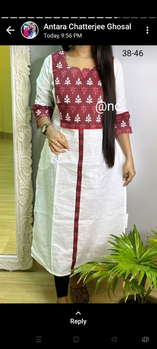 Boutique Kurti  uploaded by Tanima Boutique & Handcraft on 8/6/2023