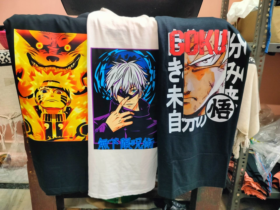 Anime Print T-shirts  uploaded by SHAHID&SUF on 8/6/2023