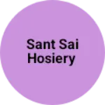 Business logo of Sant sai HOSIERY