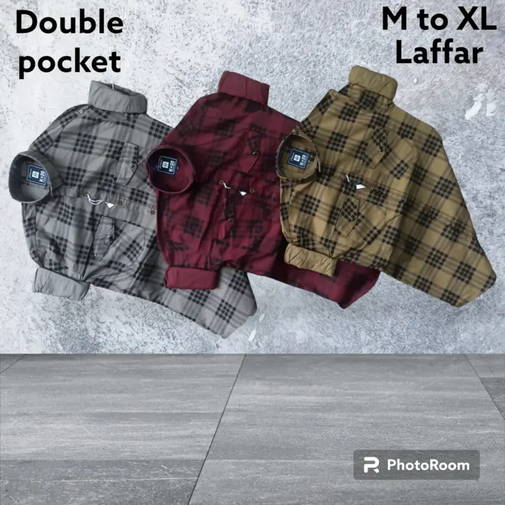 Mens checked double pocket shirt uploaded by Hasmukh creation on 8/7/2023