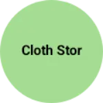 Business logo of Cloth stor