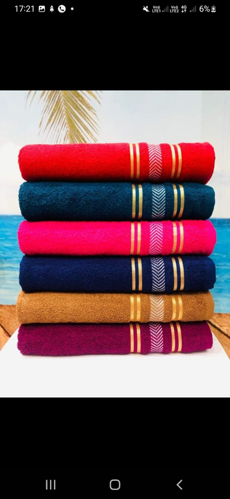 Towel  uploaded by Rajesh handloom outlet on 8/7/2023