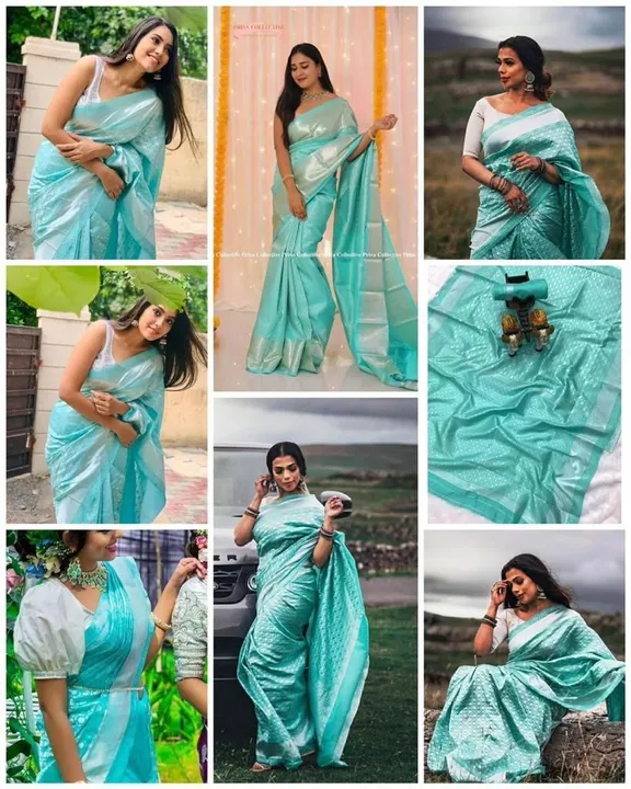 Soft lichi silk saree  uploaded by RV FASHION on 8/7/2023