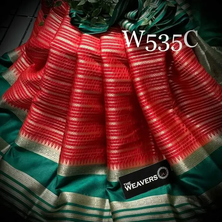 Banarasi daybal wam silk sarees uploaded by Feyazi art silk saree on 8/7/2023