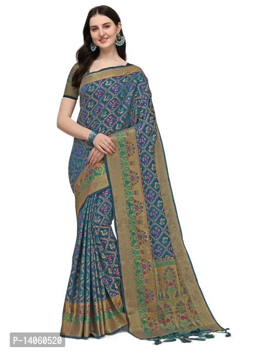 Beautiful Silk Cotton Saree With Blouse Piece  uploaded by Mayukh Online Store. on 8/7/2023