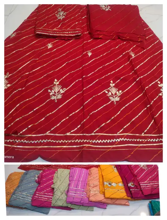 Gota pati lahriya rajpooti dress  uploaded by Shri gouri rajpooti center on 8/7/2023